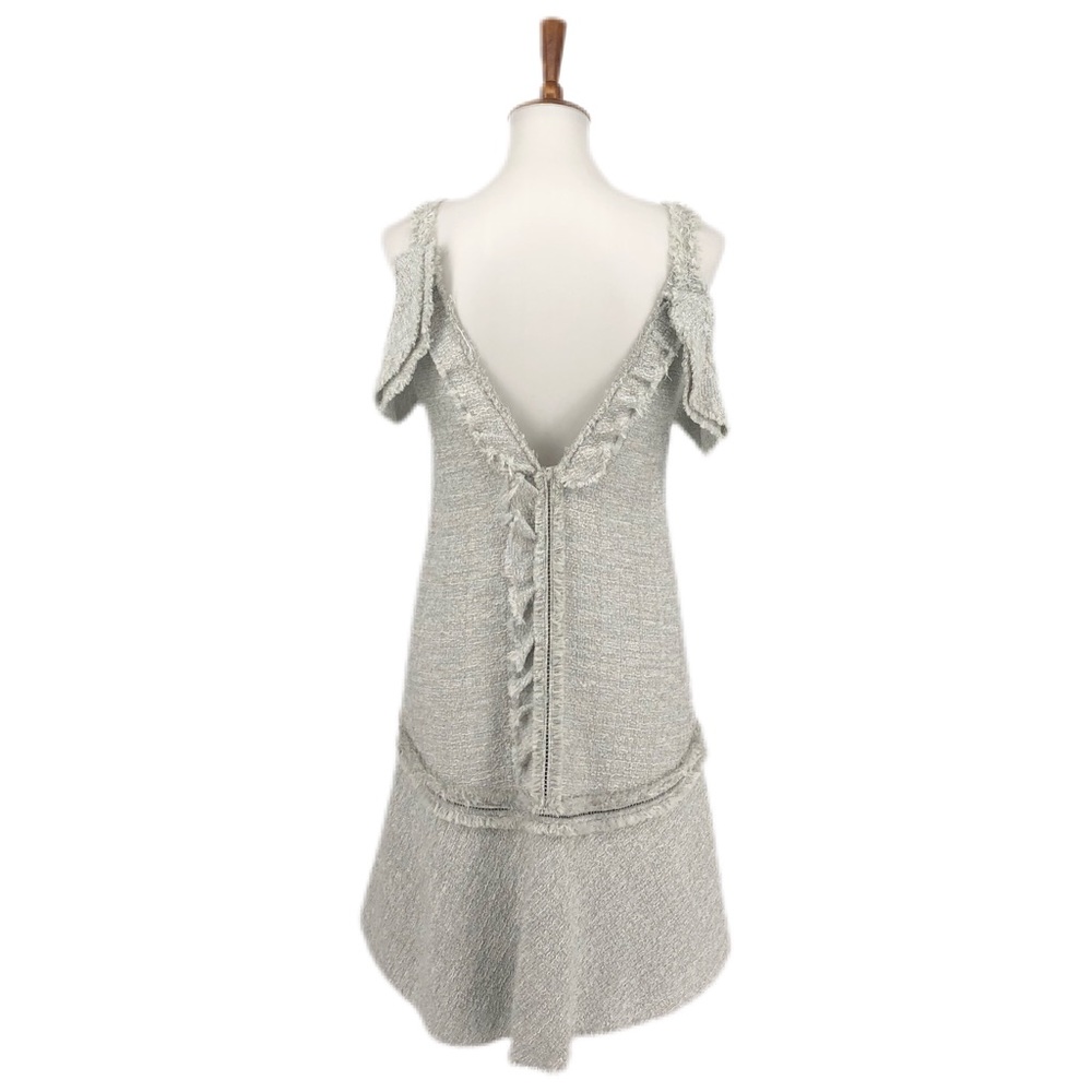 Proenza Schouler Tweed Off The Shoulder Dress - Picture 7 of 10